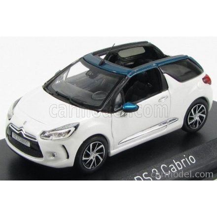 Norev DS 3 Cabrio 2015 - Pearl With & Emerald Green