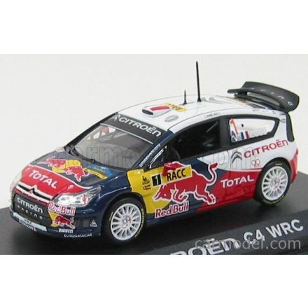 Norev Citroen C4 WRC RED BULL N 1 RALLY CATALOGNE 2009 S.LOEB - D.ELENA