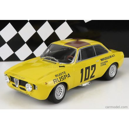 Minichamps Alfa Romeo 1300 GTA TEAM MONZEGLIO SQUADRA CORSE N 102 TARGA FLORIO 1971 M.ZANETTI - R.RUSPA
