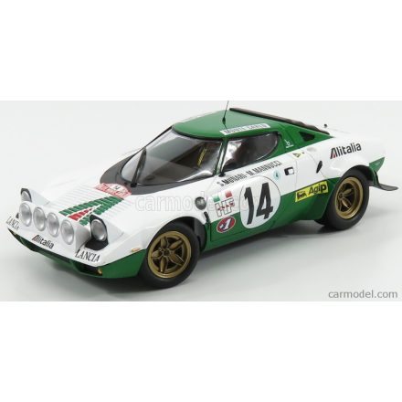 Minichamps LANCIA STRATOS ALITALIA N 14 WINNER RALLY MONTECARLO 1975 MUNARI - MANNUCCI