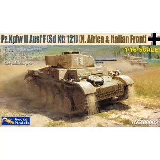   Gecko Models Pz.Kpfw II Ausf F (Sd Kfz 121) [N.Africa & Italian Front] - harckocsi makett
