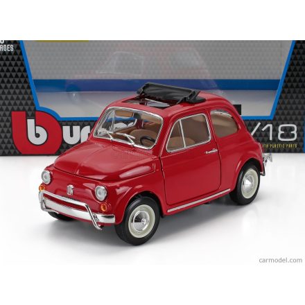 Burago FIAT 500L OPEN ROOF 1968