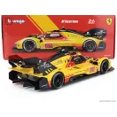 Burago FERRARI 499P 3.0L TURBO V6 TEAM AF CORSE N 83 24h LE MANS 2024 ROBERT KUBICA - ROBERT SHWARTZMAN - YIFEI YE