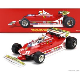   Burago FERRARI F1 312T4 SHORT TAIL N 11 WINNER MONACO GP JODY SCHECKTER (WITH PILOT) 1979 WORLD CHAMPION