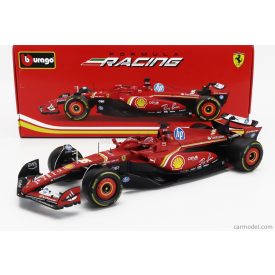   Burago FERRARI F1 SF-24 TEAM SCUDERIA FERRARI N 16 SEASON 2024 CHARLES LECLERC