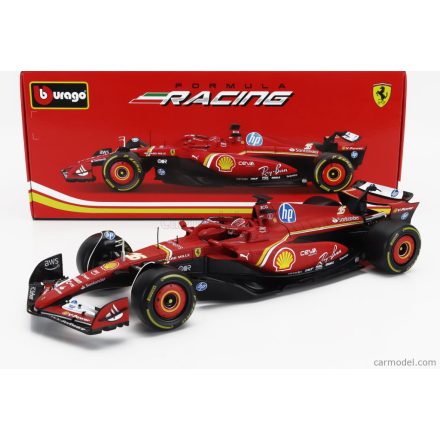 Burago FERRARI F1 SF-24 TEAM SCUDERIA FERRARI N 16 SEASON 2024 CHARLES LECLERC