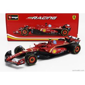   Burago FERRARI F1 SF-24 TEAM SCUDERIA FERRARI N 55 SEASON 2024 CARLOS SAINZ