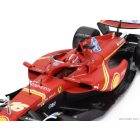 Burago FERRARI F1 SF-24 TEAM SCUDERIA FERRARI N 16 4th EMILIA ROMAGNA IMOLA GP 2024 CHARLES LECLERC - WITH SHOWCASE