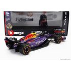 Burago RED BULL F1 RB19 TEAM ORACLE RED BULL RACING N 1 WORLD CHAMPION WINNER LAS VEGAS USA GP 2023 MAX VERSTAPPEN