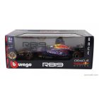 Burago RED BULL F1 RB19 TEAM ORACLE RED BULL RACING N 1 WORLD CHAMPION WINNER LAS VEGAS USA GP 2023 MAX VERSTAPPEN