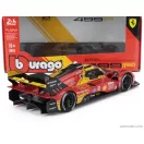 Burago FERRARI 499P 3.0L TURBO V6 TEAM FERRARI AF CORSE N 50 WINNER 24h LE MANS 2024 ANTONIO FUOCO - MIGUEL MOLINA - NICKLAS NIELSEN