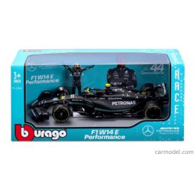   Burago MERCEDES GP F1 W14 TEAM MERCEDES-AMG PETRONAS FORMULA ONE N 44 SEASON 2023 LEWIS HAMILTON