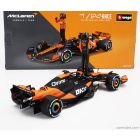Burago McLAREN F1 MCL38 TEAM MCLAREN N 81 SEASON 2024 OSCAR PIASTRI - WITH PILOT