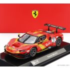 Burago FERRARI 296 GT3 3.0L TWIN TURBO V6 N 71 RACING 2023 - CON VETRINA - WITH SHOWCASE