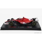 Burago FERRARI F1 SF-23 TEAM SCUDERIA FERRARI N 16 2nd LAS VEGAS USA GP 2023 CHARLES LECLERC - WITH PILOT AND SHOWCASE