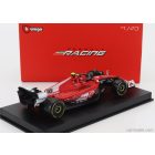Burago FERRARI F1 SF-23 TEAM SCUDERIA FERRARI N 55 LAS VEGAS USA GP 2023 CARLOS SAINZ - WITH PILOT AND SHOWCASE