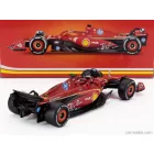 Burago FERRARI F1 SF-24 TEAM SCUDERIA FERRARI N 16 WINNER ITALY MONZA GP 2024 CHARLES LECLERC