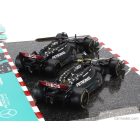 Burago MERCEDES SET F1 2X W14 TEAM MERCEDES-AMG PETRONAS FORMULA ONE N 44 SEASON 2023 LEWIS HAMILTON + N 63 SEASON 2023 GEORGE RUSSELL