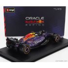 Burago Red Bull F1 RB19 TEAM ORACLE RED BULL RACING N 1 WORLD CHAMPION WINNER LAS VEGAS USA GP 2023 MAX VERSTAPPEN - WITH PILOT AND SHOWCASE