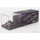 Burago Red Bull F1 RB19 TEAM ORACLE RED BULL RACING N 1 WORLD CHAMPION WINNER LAS VEGAS USA GP 2023 MAX VERSTAPPEN - WITH PILOT AND SHOWCASE