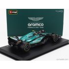 BURAGO ASTON MARTIN F1 AMR23 TEAM ARAMCO COGNIZANT N 14 SEASON 2023 FERNANDO ALONSO - WITH PILOT AND SHOWCASE