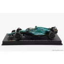 BURAGO ASTON MARTIN F1 AMR23 TEAM ARAMCO COGNIZANT N 14 SEASON 2023 FERNANDO ALONSO - WITH PILOT AND SHOWCASE