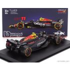 Burago Red Bull F1 RB20 TEAM ORACLE RED BULL RACING N 11 SEASON 2024 SERGIO PEREZ - WITH PILOT AND SHOWCASE