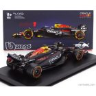Burago Red Bull F1 RB20 TEAM ORACLE RED BULL RACING N 1 WORLD CHAMPION SEASON 2024 MAX VERSTAPPEN - WITH PILOT AND SHOWCASE