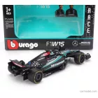 Burago MERCEDES F1 W15 EQ PERFORMANCE TEAM AMG PETRONAS MOTORSPORT N 63 SEASON 2024 GEORGE RUSSELL