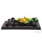 Burago McLAREN F1 MCL38 TEAM MCLAREN N 81 2nd MONACO GP (SENNA 30th ANNIVERSARY) 2024 OSCAR PIASTRI - WITH PILOT AND SHOWCASE