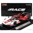 Burago PORSCHE 963 9RD 4.6L TURBO V8 TEAM PORSCHE PENSKE MOTORSPORT N 5 24h LE MANS 2023 DANE CAMERON - MICHAEL CHRISTENSEN - FREDERIC MAKOWIECKI