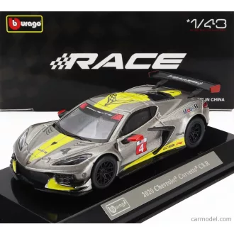   Burago CHEVROLET C8.R 6.2L V8 TEAM CORVETTE RACING N 4 RACING 2021