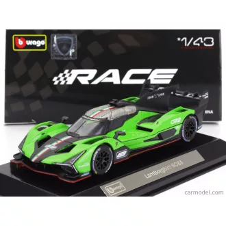   Burago LAMBORGHINI SC63 N 63 2023 - CON VETRINA - WITH SHOWCASE