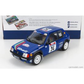   Solido Peugeot 205 N 24 RALLY TOUR DE CORSE 1990 R.BOURCIER - B.FRANGIN