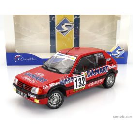   Solido Peugeot 205 1.6 GTi N 132 RALLY MONTECARLO 1986 FRANCOIS DELECOUR - ANNE CHANTAL PAUWELS