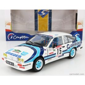   Solido ALFA ROMEO ALFETTA GTV6 N 15 RALLY DES GARRIGUES 1986 C.RIGOLLET - M.BATHELOT