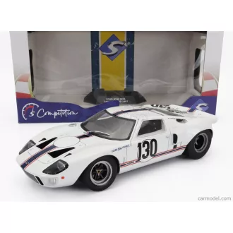   Solido Ford GT40 MKI TEAM FRANCE N 130 TARGA FLORIO 1967 H.GREDER - J.M.GIORGI