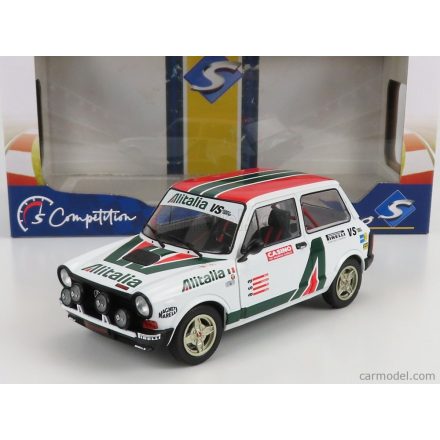 Solido AUTOBIANCHI A112 MKI ABARTH ALITALIA N 0 RALLY 1980