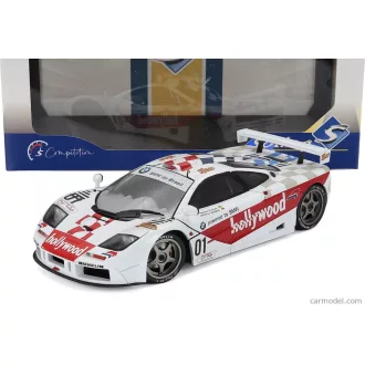   Solido Mclaren F1 GTR 6.1L V12 TEAM HOLLYWOOD N 01 WINNER 2h DE BRASILIA RACE 1996 NELSON PIQUET - JOHNNY CECOTTO