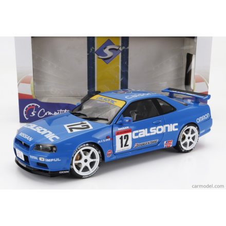 SOLIDO NISSAN SKYLINE GT-R (R34) STREETFIGHTER N 12 CALSONIC TRIBUTE 2000