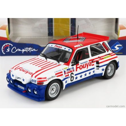 Solido RENAULT R5 MAXI TURBO N 1 RALLY CROSS 1987 G.ROUSSEL
