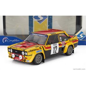   Solido FIAT 131 ABARTH TEAM CALBERSON N 12 7th RALLY MONTECARLO 1980 MICHELLE MOUTON - ANNIE ARRII