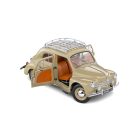 Solido RENAULT 4CV BEIGE TOURTERELLE 1956