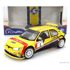   Solido Peugeot 306 MAXI N 2 RALLY EIFEL FESTIVAL 2022 THIERRY NEUVILLE - A.CORNET