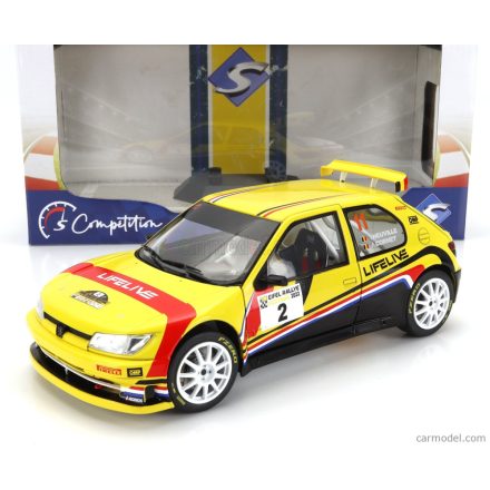 Solido Peugeot 306 MAXI N 2 RALLY EIFEL FESTIVAL 2022 THIERRY NEUVILLE - A.CORNET