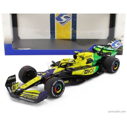 Solido McLAREN F1 MCL38 TEAM MCLAREN N 4 4th MONACO GP 2024 LANDO NORRIS