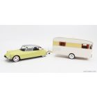 Norev Citroen DS19 WITH ROULOTTE 1960