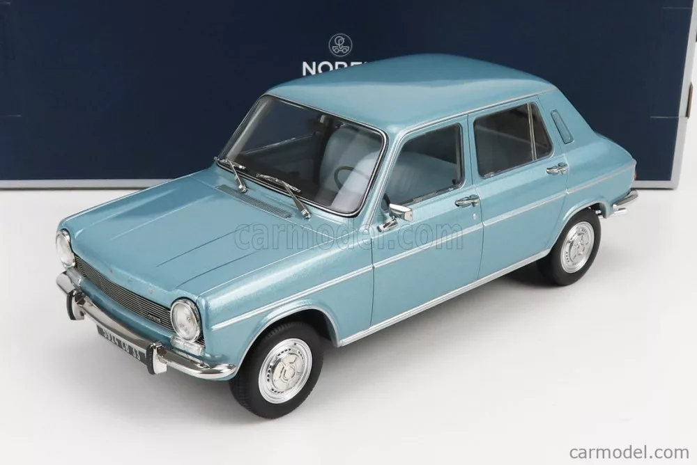 Simca 1000 LS grise (Echelle 1/18ème) - Norev – Voiture miniature