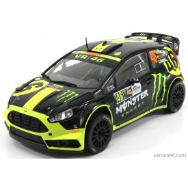   IXO FORD  FIESTA RS WRC MONSTER N 46 RALLY MONZA 2014 V.ROSSI - C.CASSINA
