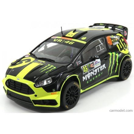 IXO FORD  FIESTA RS WRC MONSTER N 46 RALLY MONZA 2014 V.ROSSI - C.CASSINA